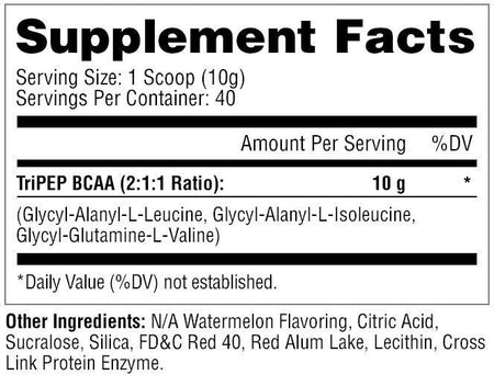 Metabolic Nutrition - TRI-PEP Watermelon - 400 G