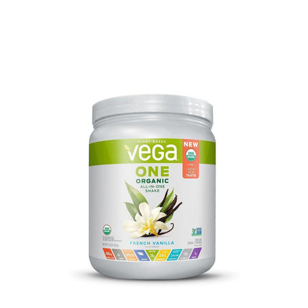 VEGA ONE ORGANIC ALL-IN-ONE SHAKE Organic US French Vanilla Small (12.2oz)