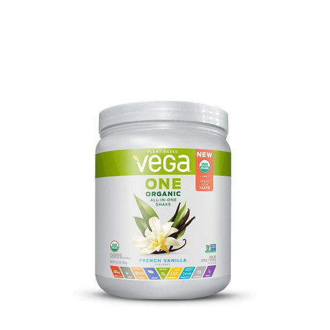 VEGA ONE ORGANIC ALL-IN-ONE SHAKE Organic US French Vanilla Small (12.2oz)