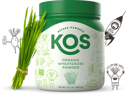 KOS Organic Wheatgrass Powder