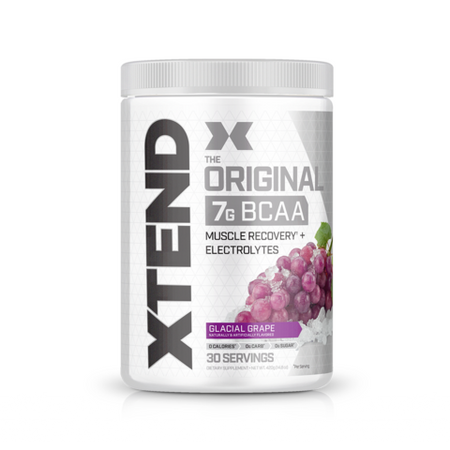 Xtend  The Original 7G BCAA, Glacial Grape, 14.8 oz (420 g) - 30 Servings